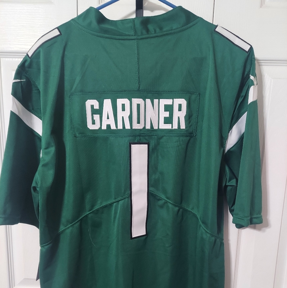 Sauce Gardner New York Jets Green Stitched Jersey. NWT